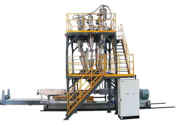 Fully automatic material feeding system with weighing function